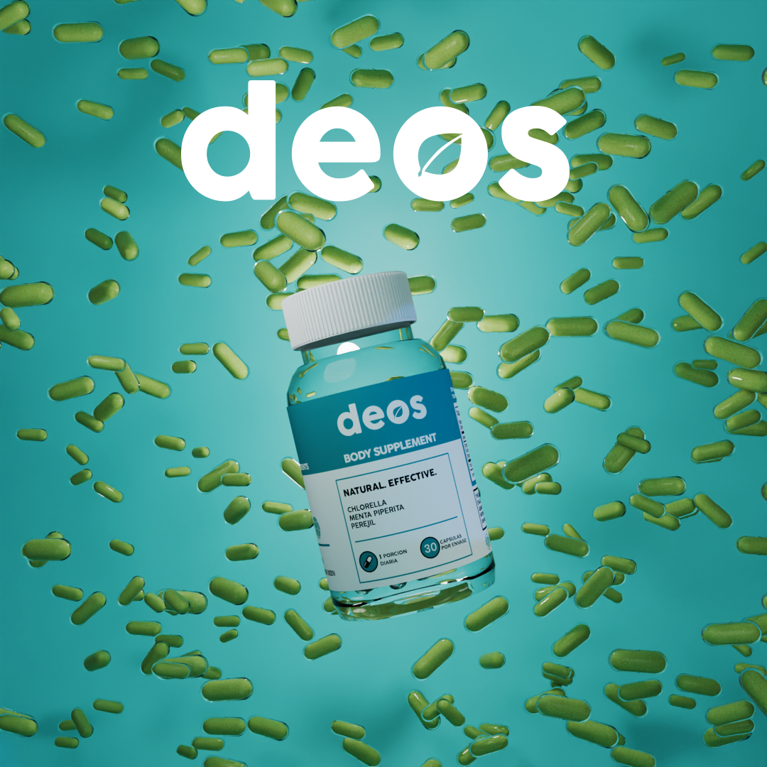 DEOS Desodorante Interno 30 Cápsulas