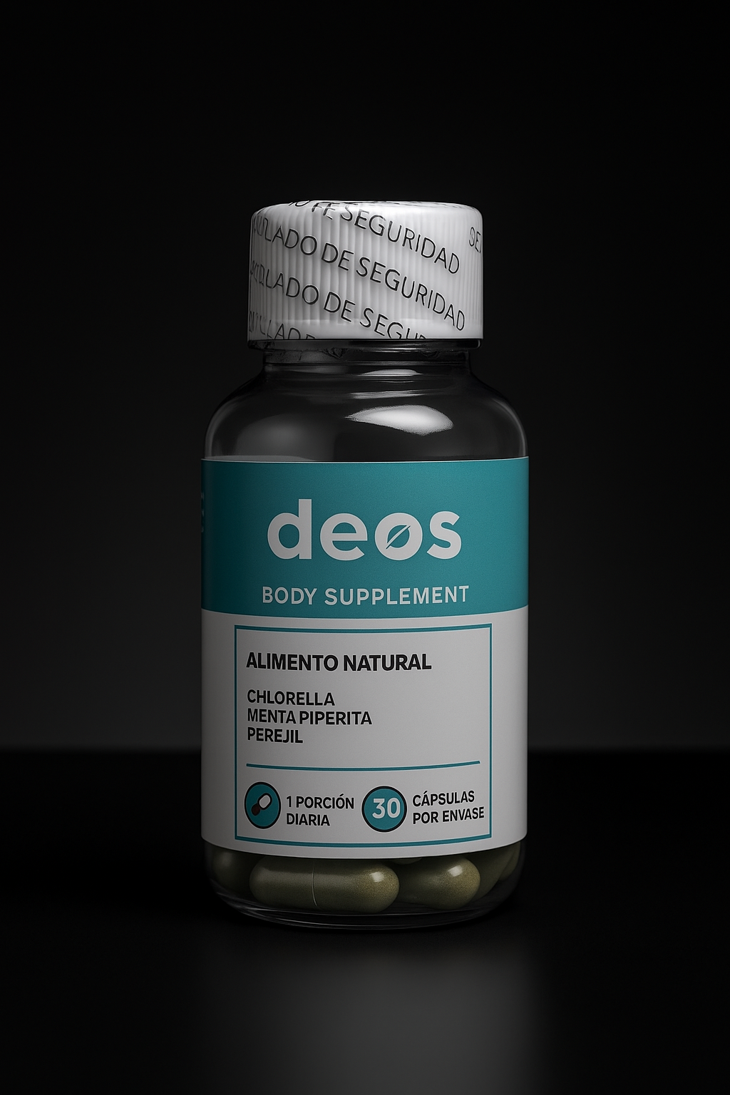DEOS Desodorante Interno 30 Cápsulas