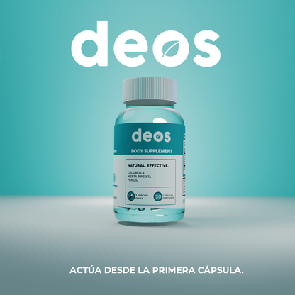 DEOS Desodorante Interno 30 Cápsulas