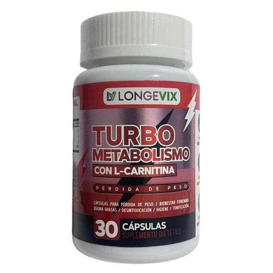 TURBO METABOLISMO 30 capsulas