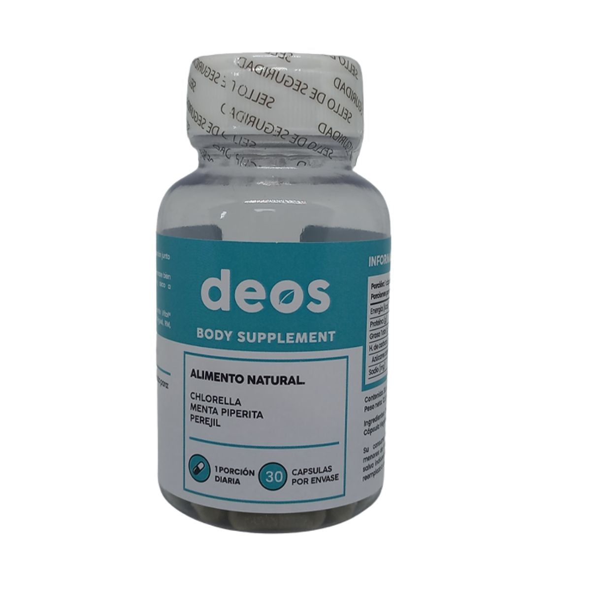 DEOS Desodorante Interno 30 Cápsulas