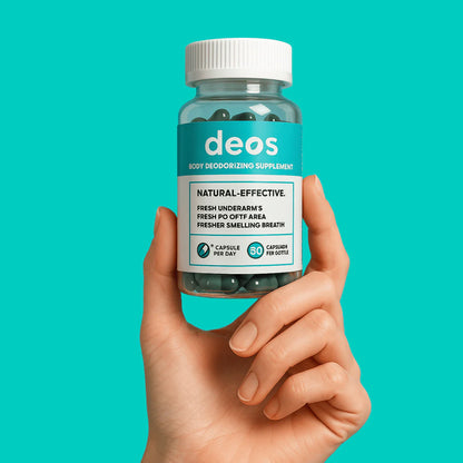 DEOS Desodorante corporal interno - 30 cápsulas