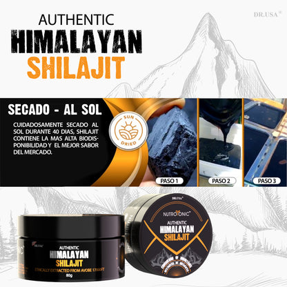 Shilajit Orgánico del Himalaya